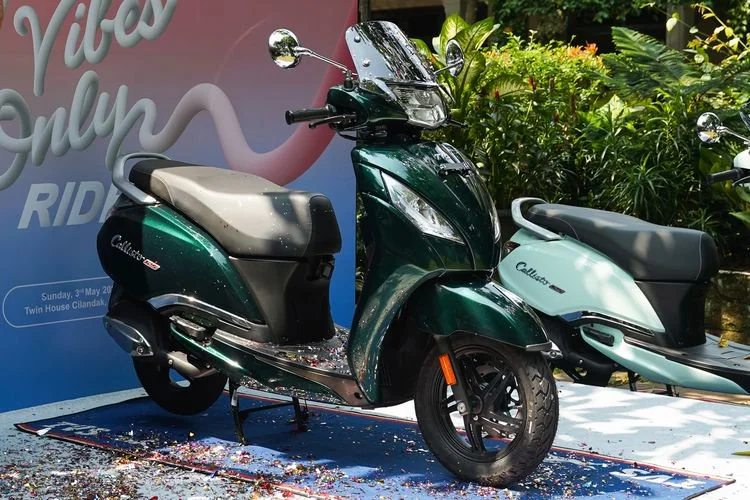 Warna baru TVS Callisto 125