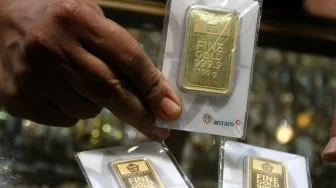 Harga Emas Antam Stabil di Sabtu 4 Juli, Tapi