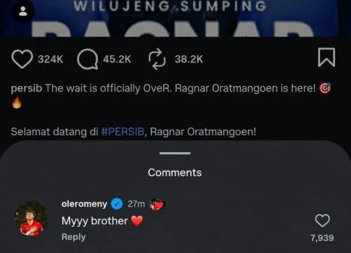 Ole Romeny diisukan gabung Persib