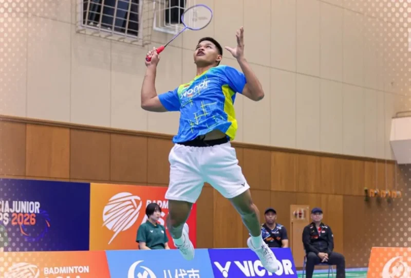 Kisah Fardhan Rainanda, Pebulu Tangkis Indonesia yang Susah Payah Segel Tiket Final Badminton Asia Junior Championships 2026