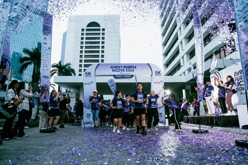 Rayakan HUT ke-51, Avrist Sukses Gelar Fun Run Avrist Purple Move 2026