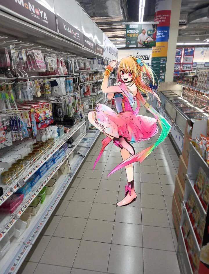 meme anime tentang belanja