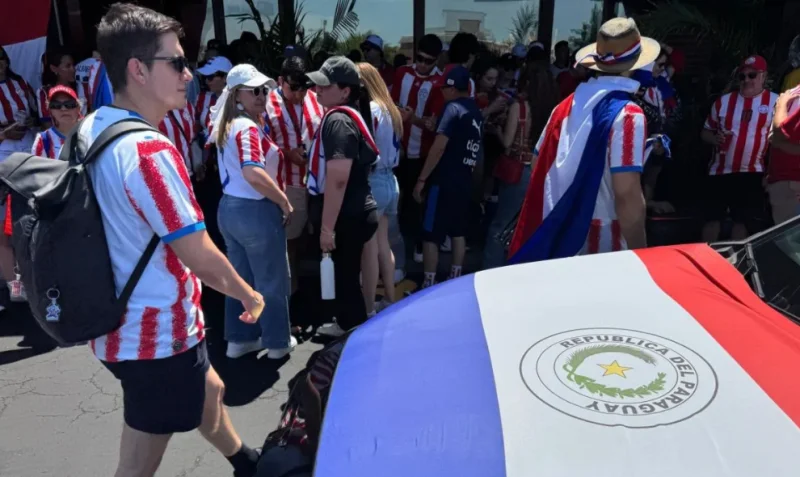Ratusan Suporter Paraguay Padati Philadelphia Jelang Duel Kontra Prancis pada Babak 16 Besar Piala Dunia 2026