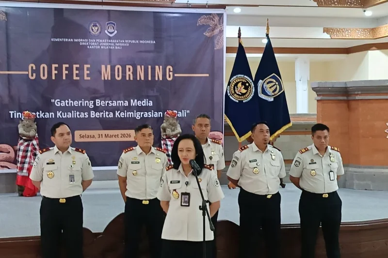 Imigrasi Deportasi 342 WNA di Bali Selama Semester I 2026