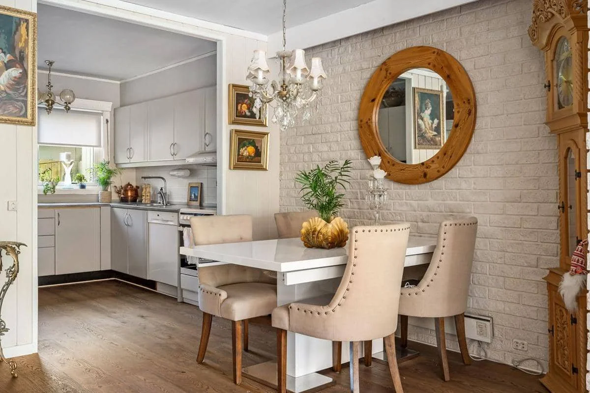 Ilustrasi desain interior Provencal style
