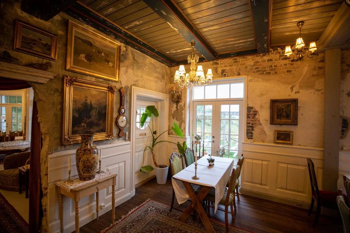 Ilustrasi desain interior Provencal style