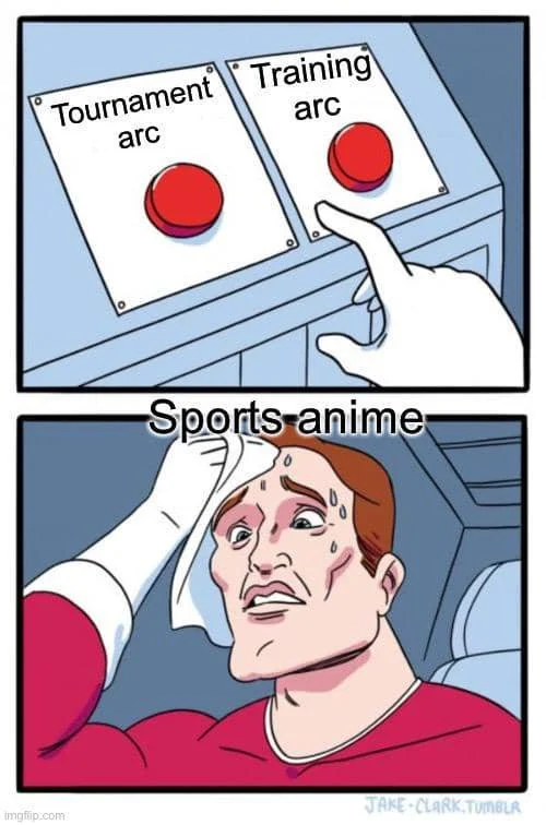 meme anime olahraga