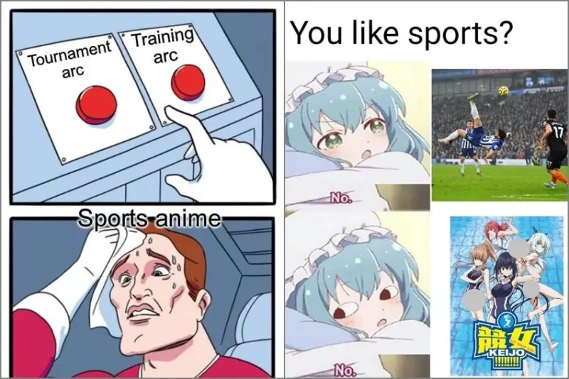 8 Meme Anime Olahraga, Punya Beberapa Kesamaan
