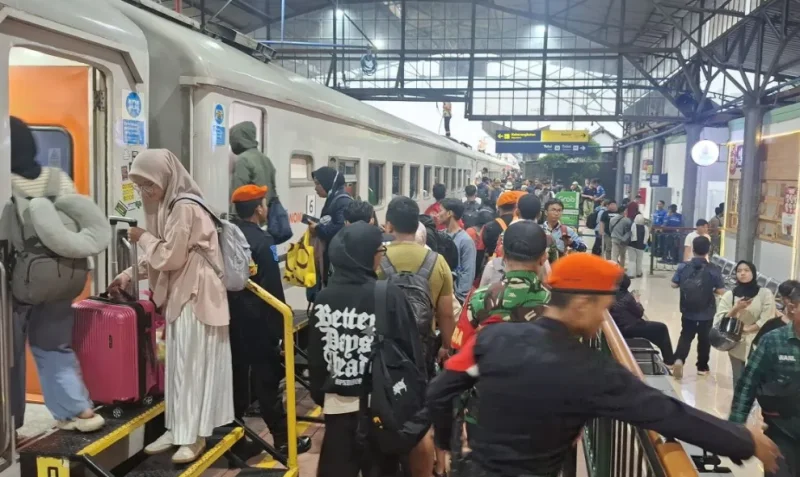 Jumlah Penumpang Kereta Api Daop 4 Semarang Naik 10,18 Persen pada Semester I 2026