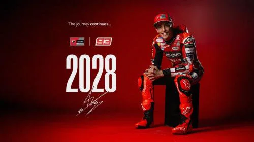 Marc Marquez resmi memperpanjang kontrak di Ducati hingga 2028 (Foto: Ducati Corse)