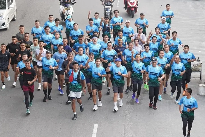Kapolda Riau Ajak Masyarakat Lawan Karhutla lewat Riau Bhayangkara Run 2026