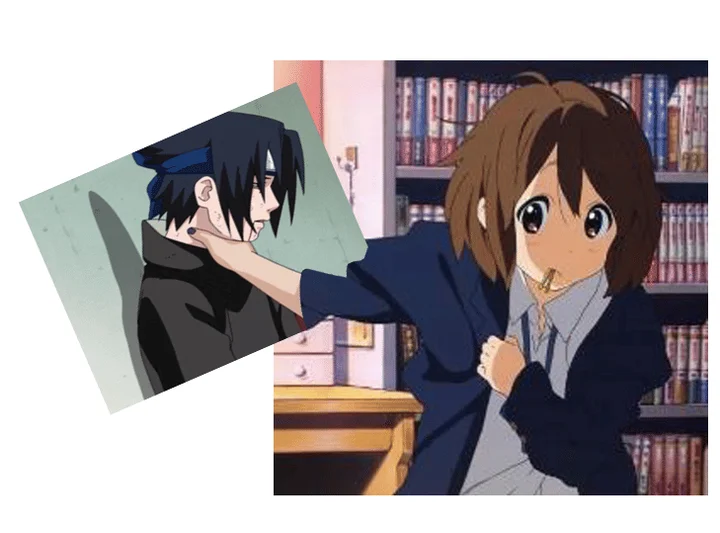 meme Sasuke dicekik