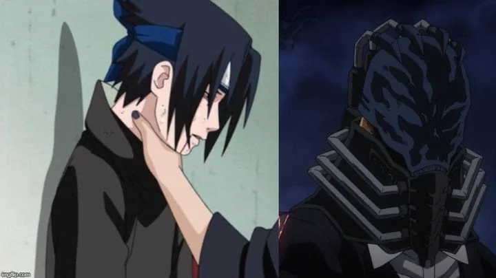meme Sasuke dicekik