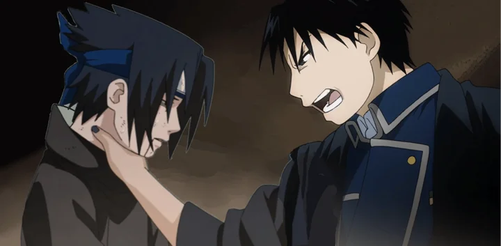 meme Sasuke dicekik