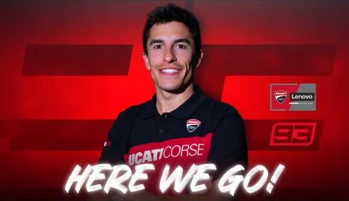 Marc Marquez resmi pindah ke tim pabrikan Ducati pada MotoGP 2025 (Foto: Ducati Corse)