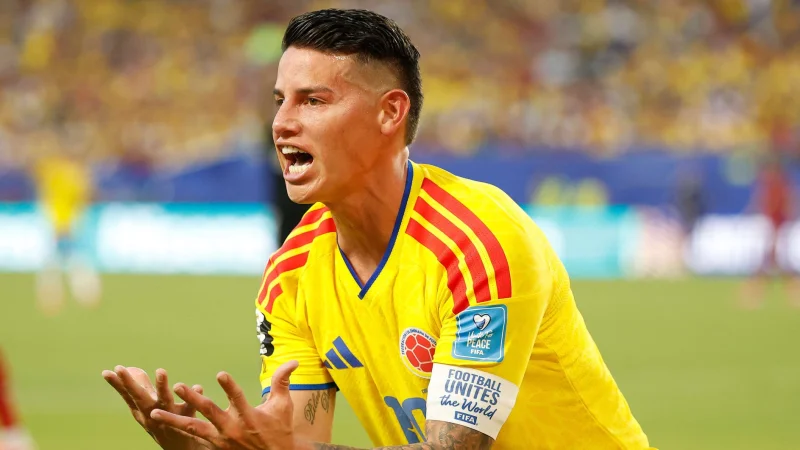 Rekan-rekan James dalam bahaya... Virus menyerang ruang ganti tim Kolombia