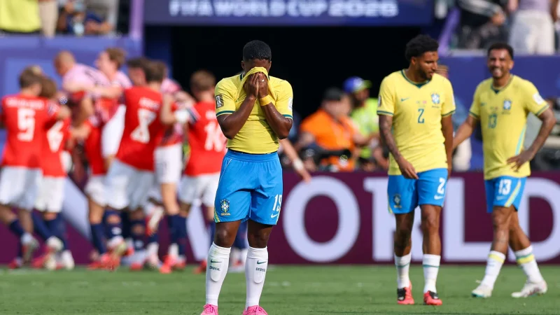 Setelah kalah dari Norwegia... Kutukan Eropa kembali menghantui Brasil untuk keenam kalinya!