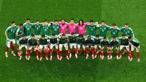 Meksiko mendominasi penguasaan bola atas Inggris.
