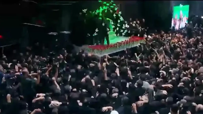 Duka Pelayat Tuntut Balas Dendam di Pemakaman Khamenei, Trump Mengolok: Mungkin Air Mata Palsu