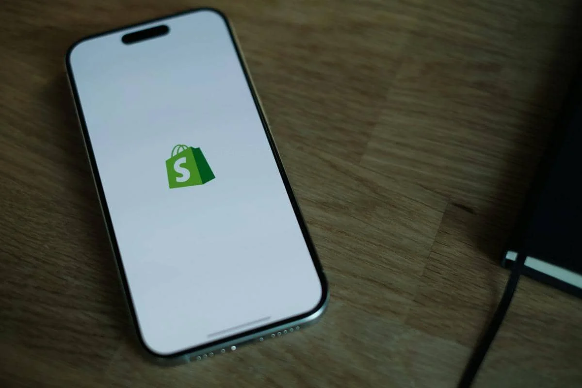 Shopify di smartphone