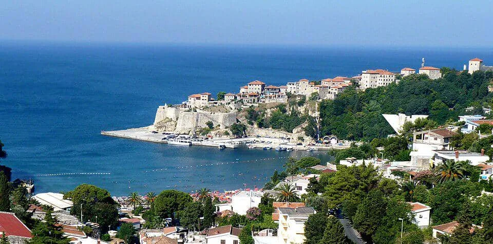 Kota Ulcinj di Montenegro