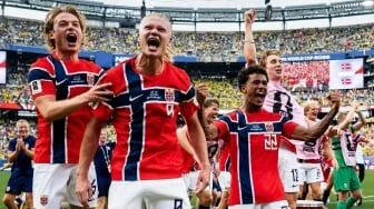 Statistik Gila Erling Haaland Usai Bawa Norwegia Permalukan Brasil