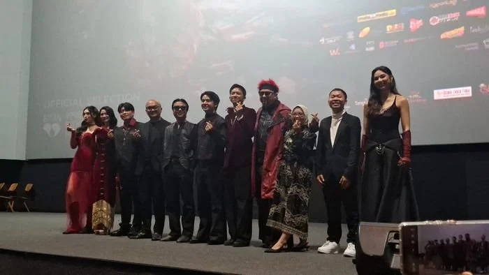 Konferensi pers film 402: Rumah Sakit Angker Korea.