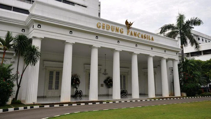 Gedung Pancasila di Kemlu.