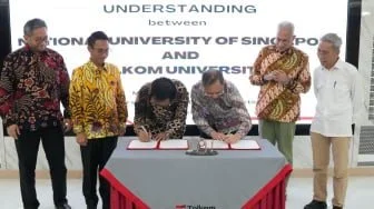 Telkom University Gandeng NUS, Telkom Dorong Talenta Digital Indonesia Berdaya Saing Global