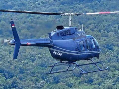 Ilustrasi helikopter PT Intan Angkasa. (IDN Times/Istimewa)