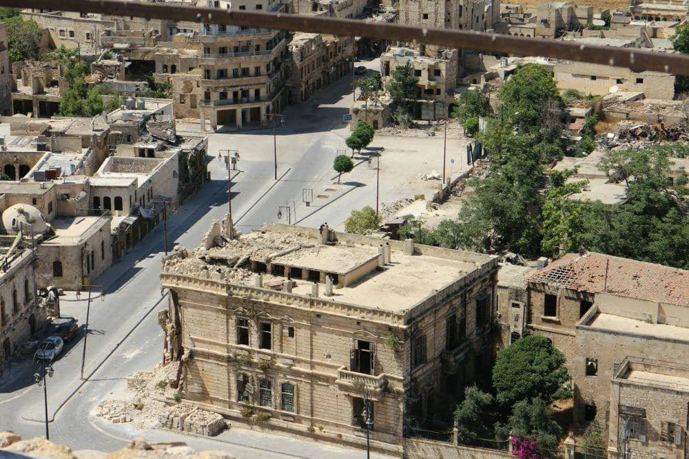 sudut kota Aleppo, Suriah. (unsplash.com/Aladdin Hammami)