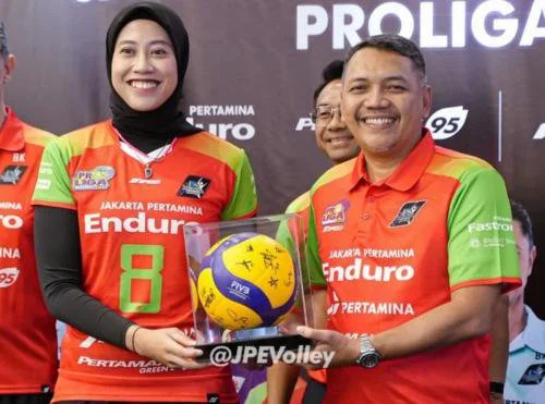 Megawati Hangestri perkuat Jakarta Pertamina Enduro di Proliga 2026. (Foto: Instagram/jpevolley)
