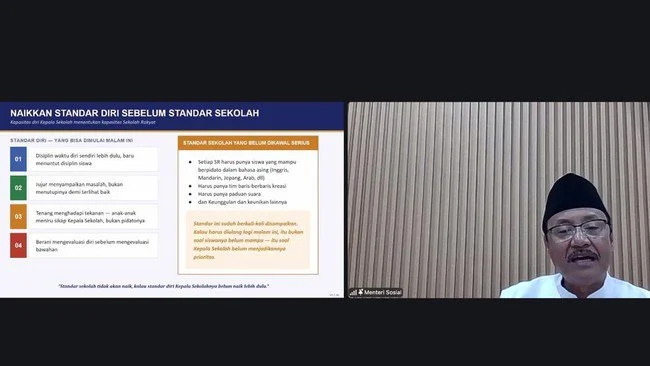 Mensos Dorong Kepala Sekolah Rakyat Tingkatkan Kapasitas Diri