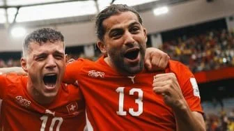 Penantian 72 Tahun Berakhir, Granit Xhaka Sebut Skuad Swiss Sekarang Sangat Luar Biasa