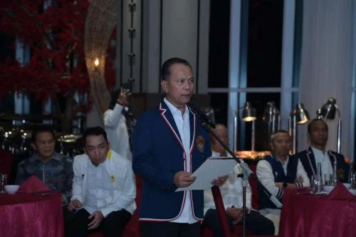Ketum PBTI Letjen TNI Richard Tampubolon Lantik Hasanuddin Pimpin Taekwondo Kaltim 2025-2029