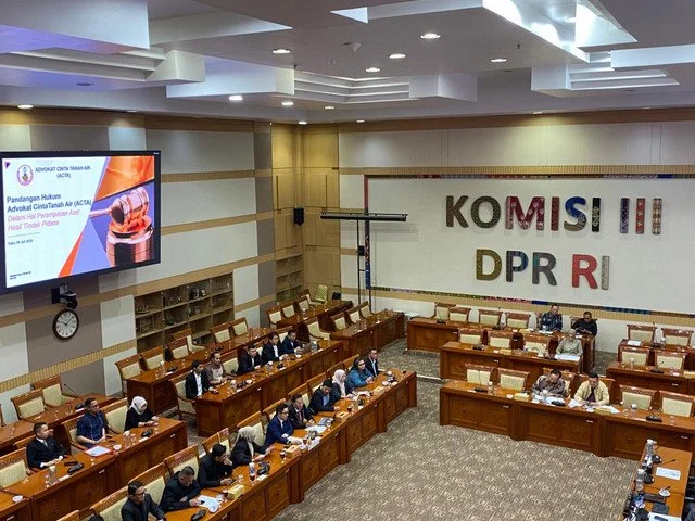 DPR Bahas RUU Perampasan Aset: Cara Penindakan-Pengembalian Jadi Sorotan