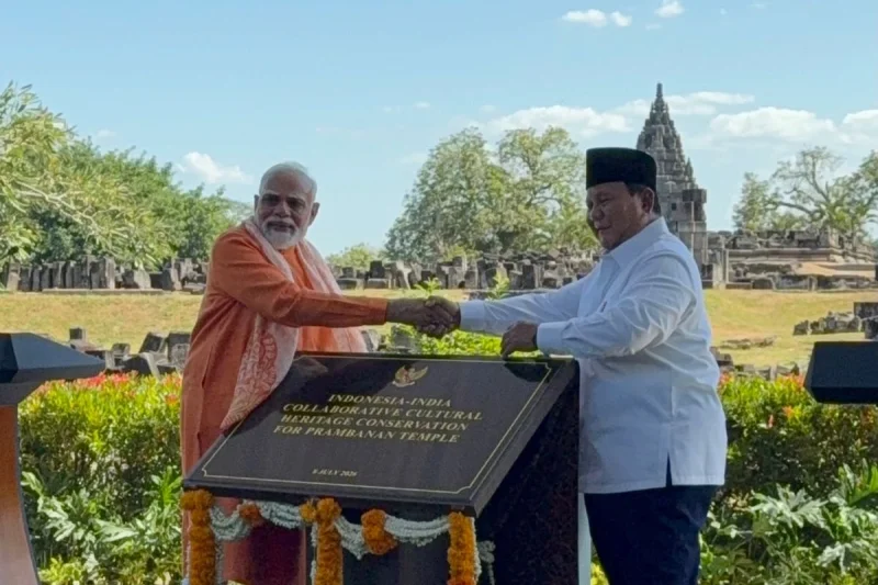 PM Modi Sebut Candi Prambanan Warisan Budaya RI-India: Saya Beruntung Memulai Proses Restorasi