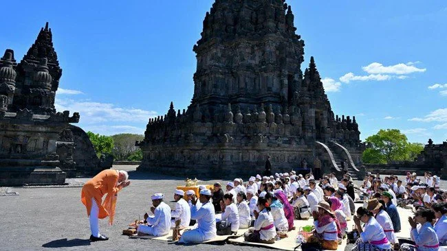 InJourney Sambut Kolaborasi Indonesia-India Konservasi Candi Prambanan