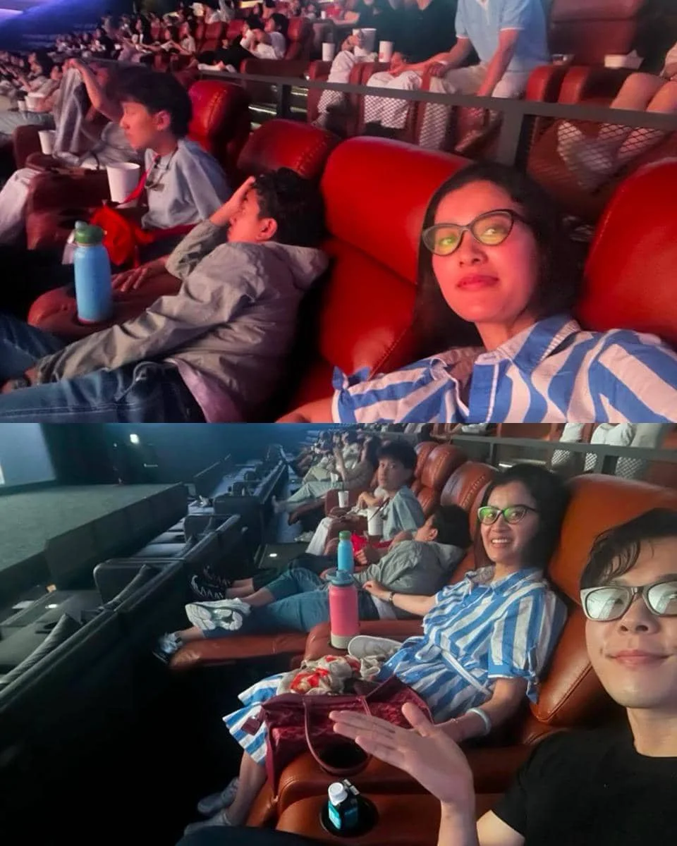 Keluarga Marcella Zalianty liburan di Lotte World, Korsel