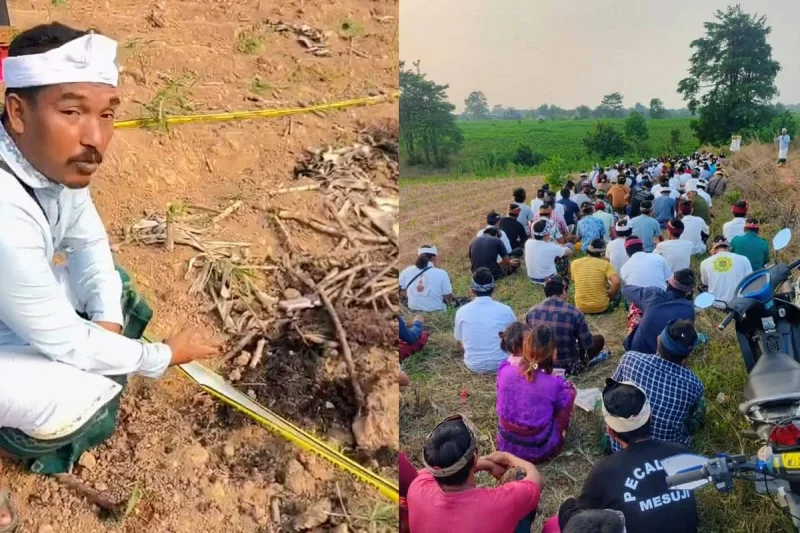 Doa di Lokasi Tapir Disembelih, Warga Hindu di Mesuji Minta Maaf dan Ajak Jaga Satwa Dilindungi