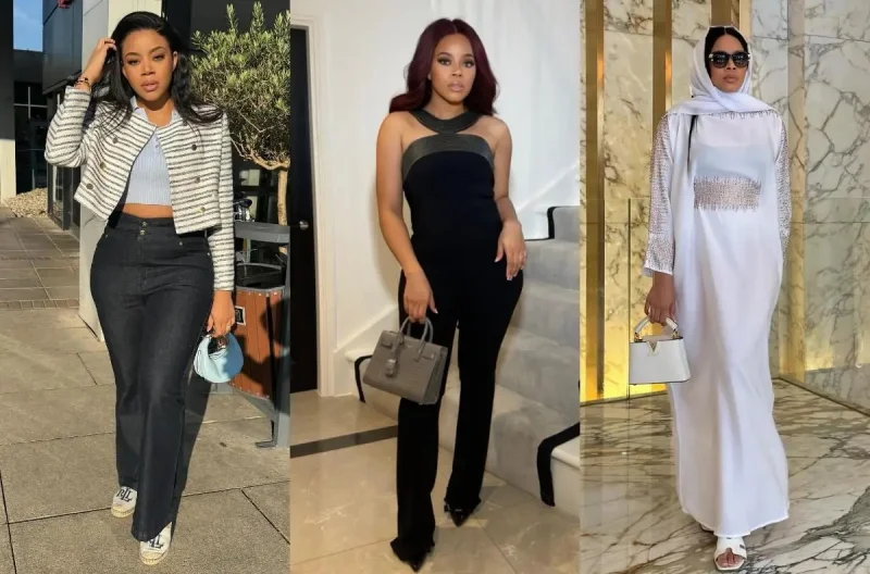 9 Inspirasi OOTD ala Melanie Kamayou, Istri Kiper MU André Onana