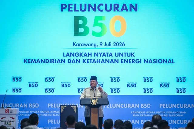 Pesan Prabowo saat Luncurkan B50