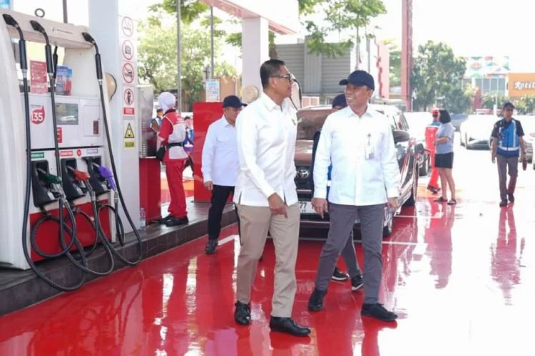 BBM Biosolar B50 di Rest Area Km 57
