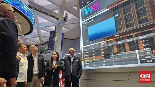 IPO RANS Melesat, Saham Emiten Milik Raffi Ahmad Dobrak Batas Atas