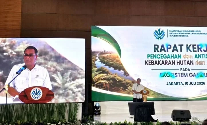 Menteri LH Tegaskan Perusahaan Pemilik Konsesi Wajib Cegah Karhutla di Lahan Gambut
