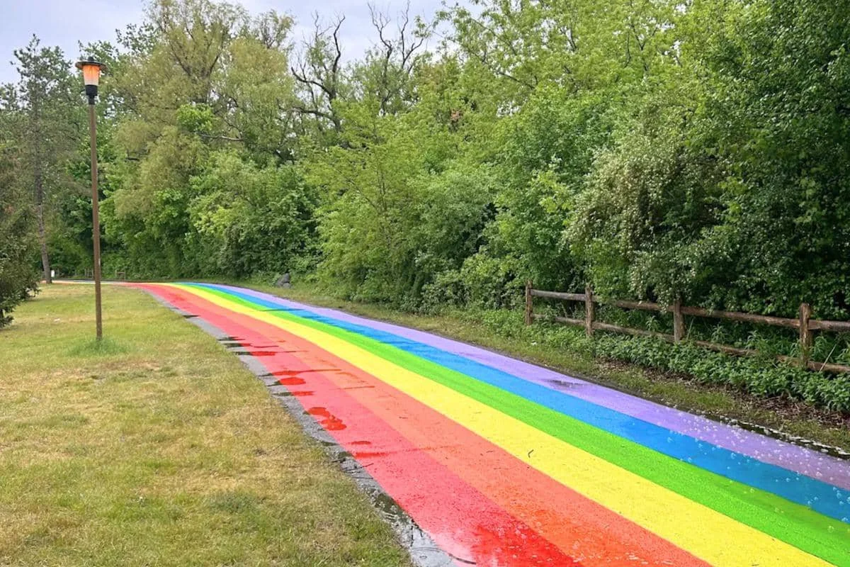 World’s Largest Rainbow Road, Toronto