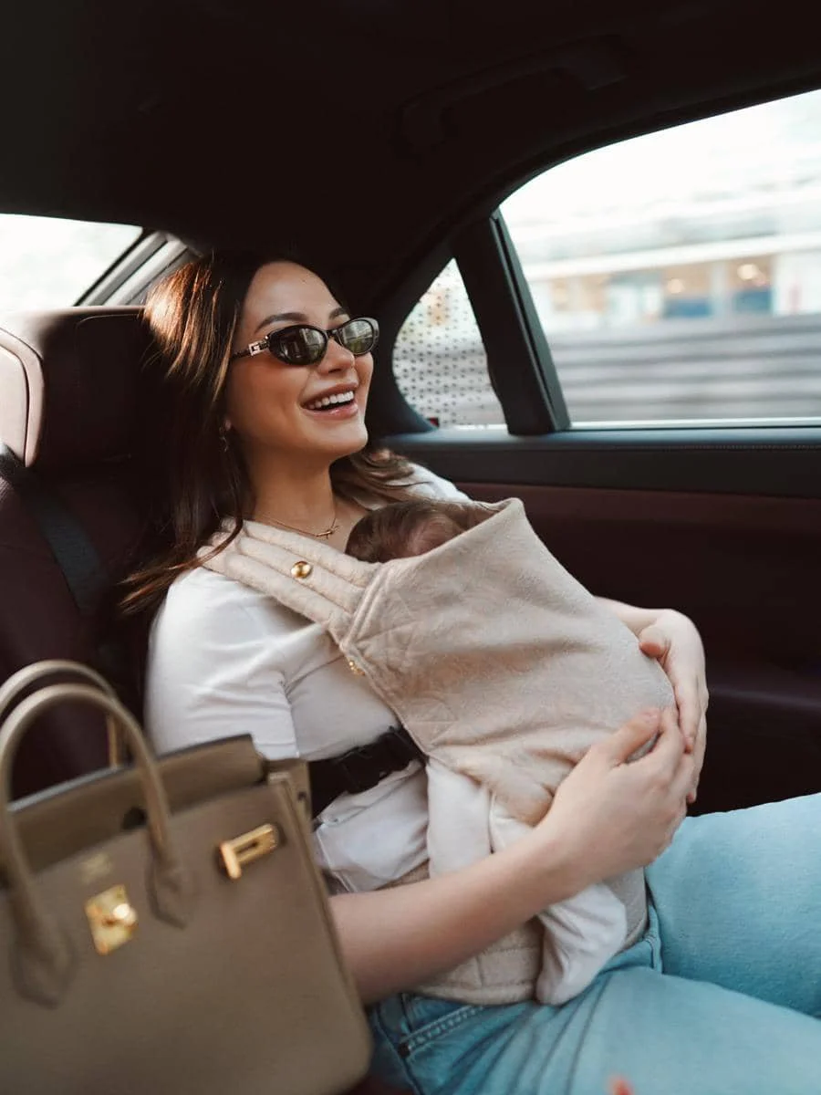 Alyssa Daguise ajak baby Soleil jalan-jalan