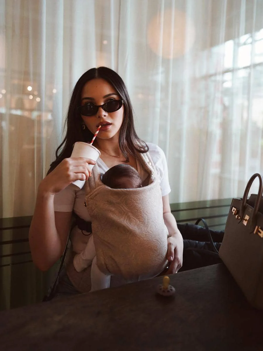 Alyssa Daguise ajak baby Soleil jalan-jalan