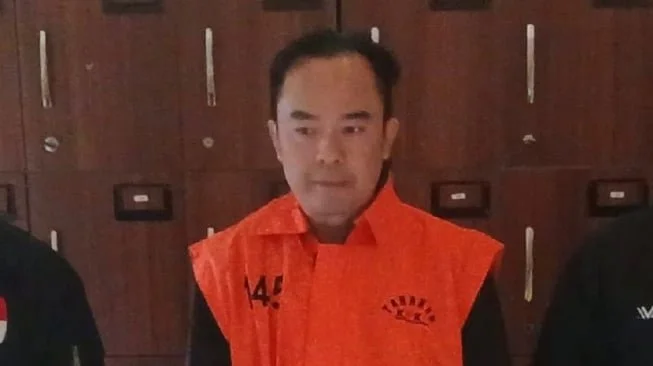 Pemilik PT Blueray Cargo sekaligus tersangka kasus dugaan suap dan gratifikasi terkait importasi barang KW di lingkungan Direktorat Jenderal Bea dan Cukai Kementerian Keuangan, yakni John Field. ANTARA/HO-KPK