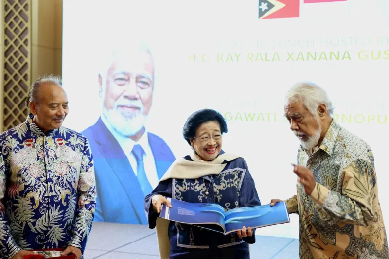 Bertemu Xanana Gusmao, Megawati Ingin RI dan Timor Leste Kerja Sama Hadapi El Nino hingga Kekeringan